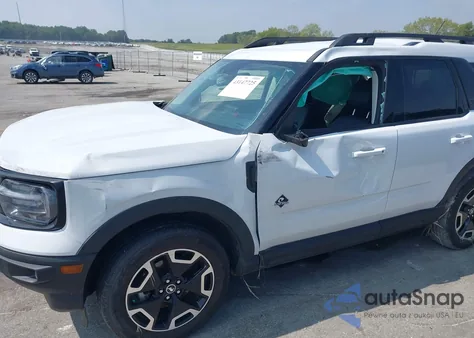 2023 Ford Bronco Sport Outer Banks из США, поврежденный, VIN 3FMCR9C6XPRD60230